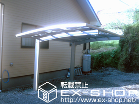 のカーポート プレシオスポート 積雪〜20cm対応 施工例