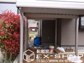 のカーポート ジーポート タイプS 積雪〜100cm対応 施工例