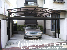 のカーポート カーブポートシグマ? 積雪〜20cm対応 施工例