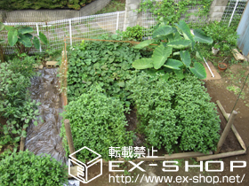 のフェンス・柵 FCS-61型フェンス フリーポールタイプ 施工例