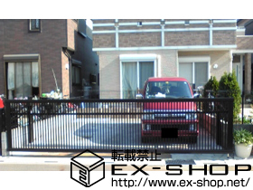 のカーゲート ワイドオーバードアR2型 手動式 施工例