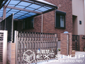 のカーポート キューブポートプラス レギュラー 積雪〜20cm対応 施工例