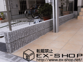 のフェンス・柵 ハイグリッドフェンスN8型 施工例