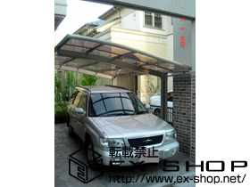 のカーポート カーブポートシグマIII 積雪〜20cm対応 施工例