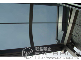 のバルコニー・ベランダ屋根 ライザーテラスII R型 ルーフタイプ 単体 積雪〜20ｃｍ対応 施工例