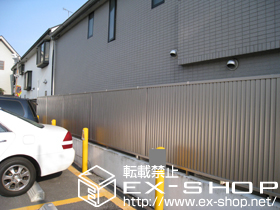 のフェンス・柵 プリレオR6型フェンス 施工例