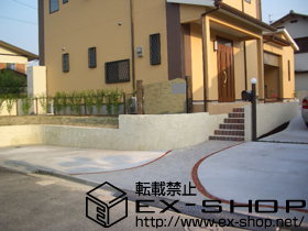 の機能門柱・ポスト アプローチポールアロット2型 施工例