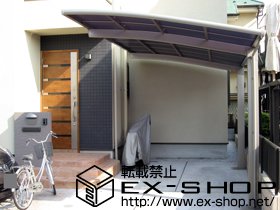 のカーポート カーブポートシグマ? 積雪〜20cm対応 施工例