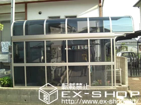 Value Selectのカーポート プレシオスポート アルファ 積雪～20cm対応＋サイドパネル51-17H 施工例