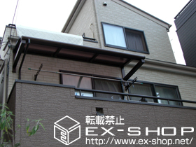 のバルコニー・ベランダ屋根 ヴェクター R型 単体 ルーフタイプ 積雪〜20cm対応 施工例