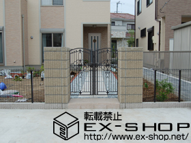 のフェンス・柵 FCS-61型フェンス 施工例