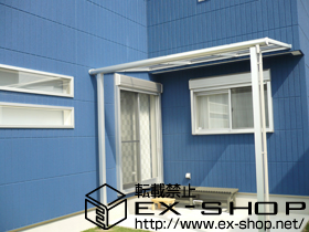 のテラス屋根 ヴェクターテラス F型 テラスタイプ 単体 積雪〜20cm対応 施工例