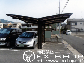 のカーポート カーブポートシグマ? Y合掌 積雪〜20cm対応 施工例