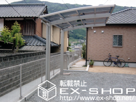 のカーポート プレシオスポート 積雪〜２０cm対応 施工例