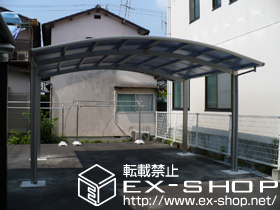 のカーポート プレシオスポート ワイド 積雪〜20cm対応 施工例