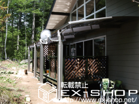 のカーポート カーブポートシグマIII 縦連棟 積雪〜20cm対応 施工例