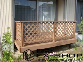 �򕌌��������s��LIXIL ���N�V���i�g�X�e���j�̃E�b�h�f�b�L ���R�X�e�[�WII  �P�́{�f�b�L�t�F���X[�t���b�g���`�X�p�l�����ڃ^�C�v] �{�H��