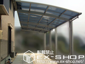 のカーポート プレシオスポート 縦連棟タイプ 積雪〜20cm対応 施工例