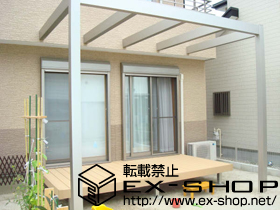 のウッドデッキ リウッドデッキII 標準 単体 施工例