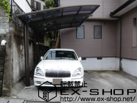 のカーポート カーブポートシグマIII 積雪〜20cm対応 施工例