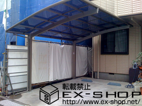 のカーポート カーブポートシグマ? 積雪〜20cm対応 施工例