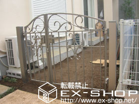 の門扉 コラゾン2型 柱使用タイプ 施工例