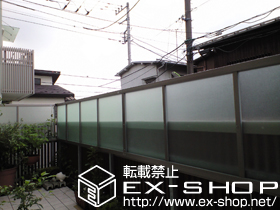 のフェンス・柵 シャレオRP型フェンス 施工例