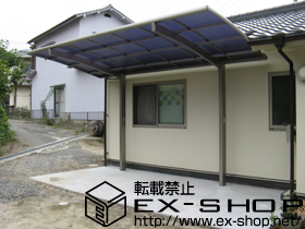 のカーポート カーブポートシグマ? 積雪〜20cm対応 施工例