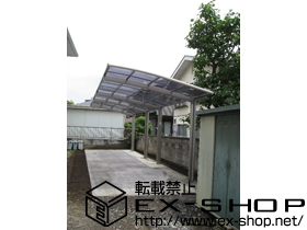 のカーポート カーブポートシグマIII 縦連棟 積雪〜20cm対応 施工例