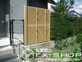 のフェンス・柵 京香　御簾垣　真竹タイプ[間仕切りタイプ] 施工例