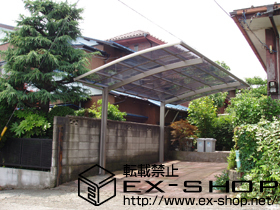 のカーポート カーブポートシグマIII 積雪〜20cm対応 施工例