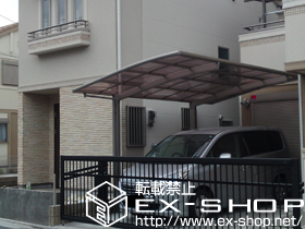 のカーポート カーブポートシグマIII 積雪〜20cm対応 施工例