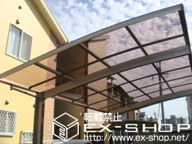 のカーポート カーブポートシグマIII 積雪〜30ｃｍ対応 施工例