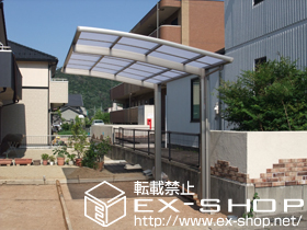 のカーポート カーブポートシグマIII 積雪〜20cm対応 施工例