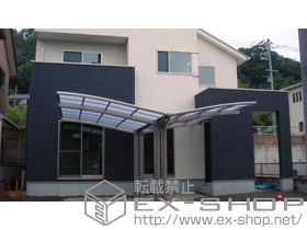 のカーポート カーブポートシグマIII Y合掌 積雪〜20cm対応 施工例