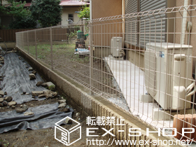 のフェンス・柵 FCS-61型フェンス 施工例