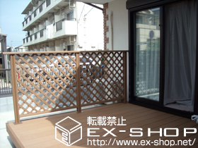 のウッドデッキ リコステージII 施工例