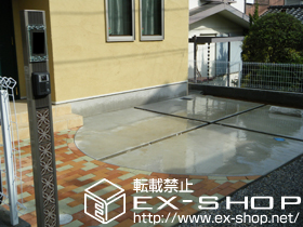 の機能門柱・ポスト マイ門柱1型 タイルタイプ<タイル無> 施工例