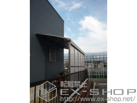 のフェンス・柵 ライフモダンフェンスMF-Y3型 フリーポールタイプ 施工例