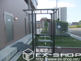 のサイクルポート・駐輪場 ルーパス Hタイプ 積雪〜20cm対応 施工例