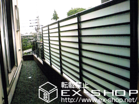 のフェンス・柵 サニーブリーズフェンス S型 間仕切りタイプ 施工例