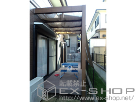 のウッドデッキ リウッドデッキII 標準 連棟 施工例