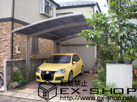 のカーポート カーブポートシグマ? 積雪〜20cm対応 施工例