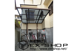 のサイクルポート・駐輪場 レイナポート ミニ 積雪〜20cm対応 施工例