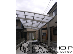 のカーポート カーブポートシグマ? 延長 積雪〜20cm対応 施工例