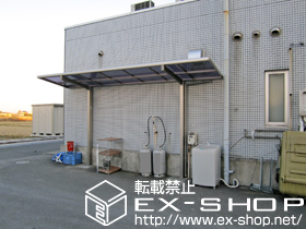 のサイクルポート・駐輪場 レークポートシグマIII ミニ 積雪〜30cm対応 施工例