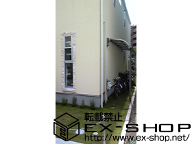 のテラス屋根 ライザーテラスII R型 単体 テラスタイプ 積雪〜20cm対応 施工例