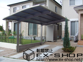 のカーポート カーブポートシグマIII 積雪〜30ｃｍ対応 施工例