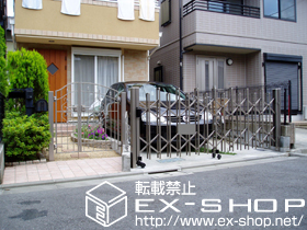 のフェンス・柵 コラゾン1型フェンス[フリーポールタイプ] 施工例