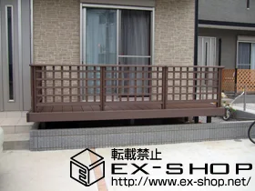 ��ʌ�����s��LIXIL ���N�V���i�g�X�e���j�̃E�b�h�f�b�L ���R�X�e�[�WII �P�́{�f�b�L�t�F���X�@�䌅�i�q�p�l�� �{�H��